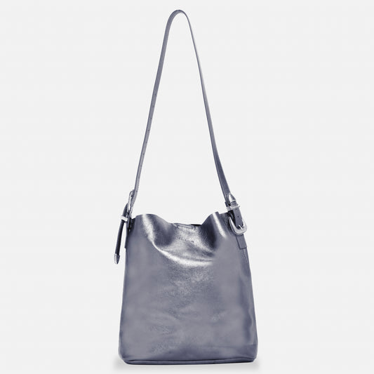 Cube Metallic Silver Blue