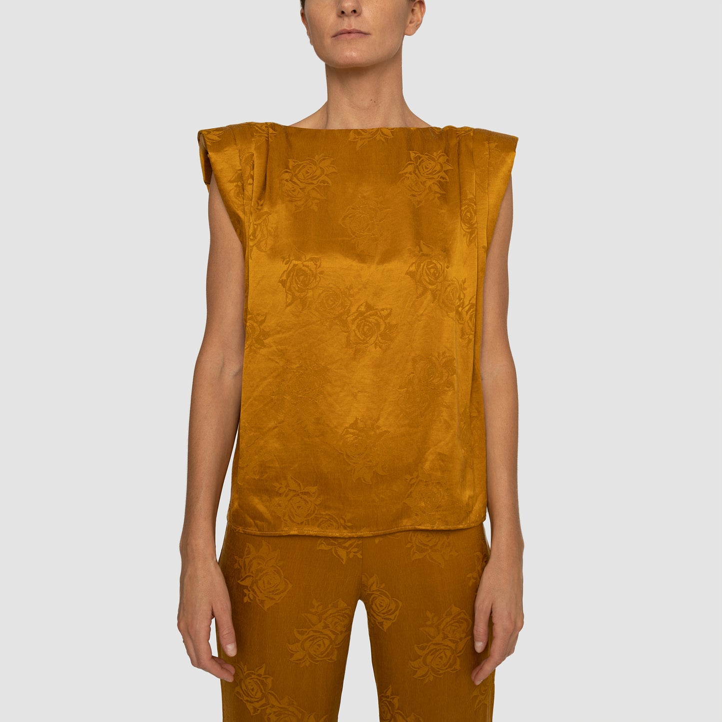 Top Jacquard - Mustard