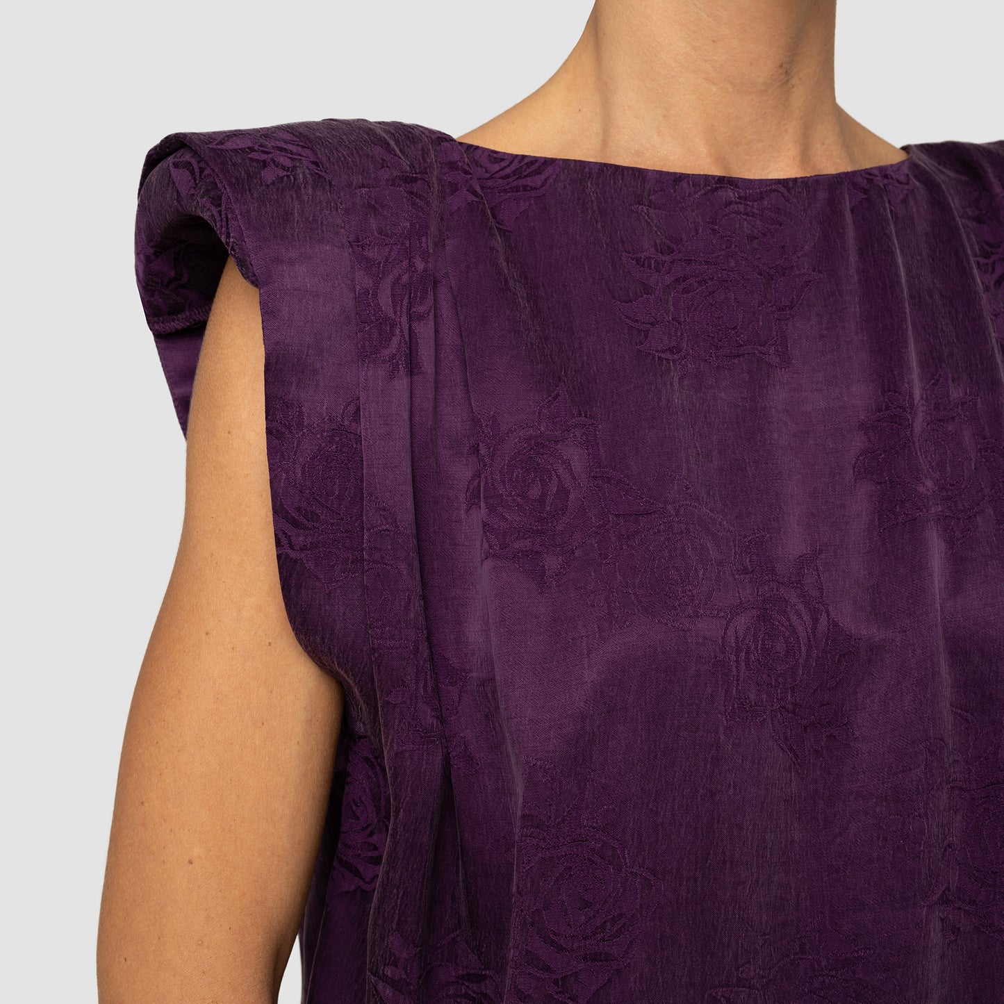 Top Jacquard - Purple
