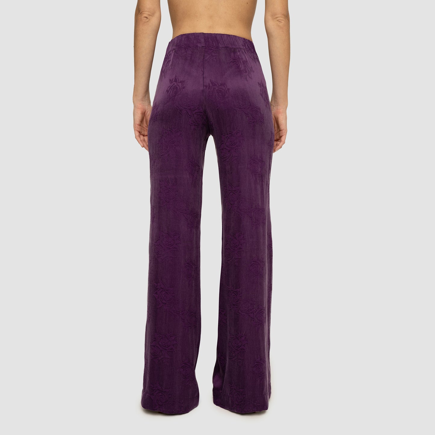 Pantalón Jacquard - Purple