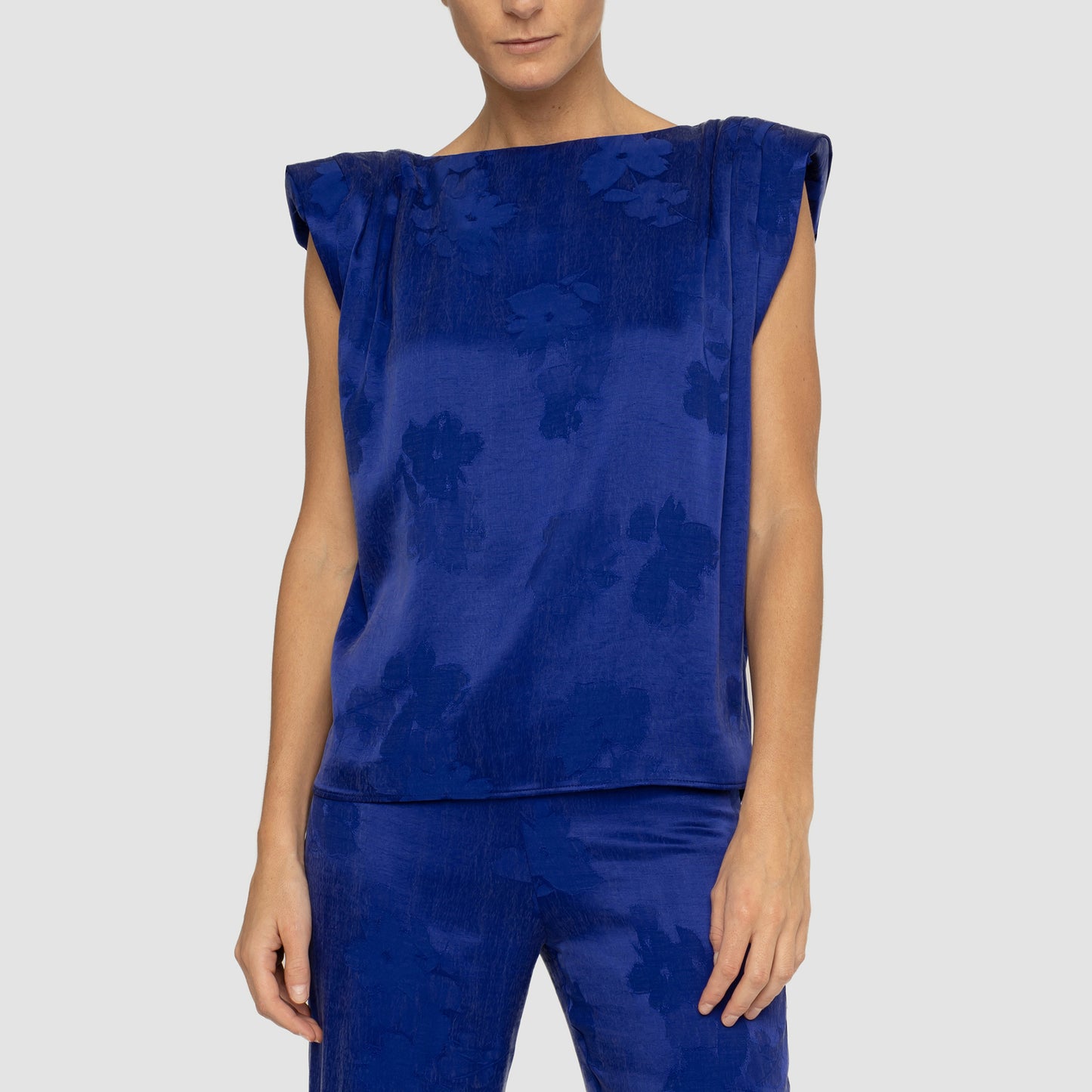Top Jacquard - Blue