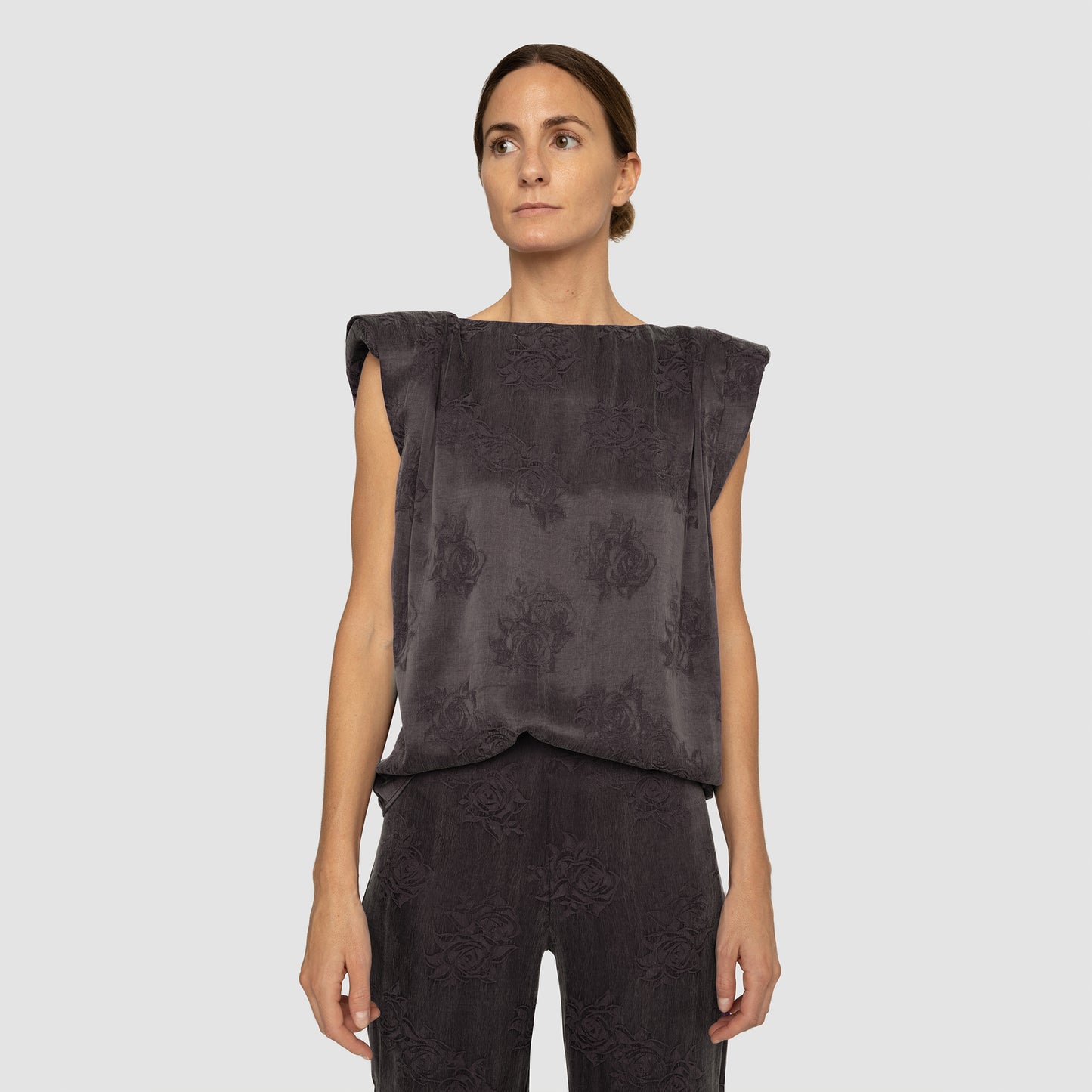 Top Jacquard - Dark Grey