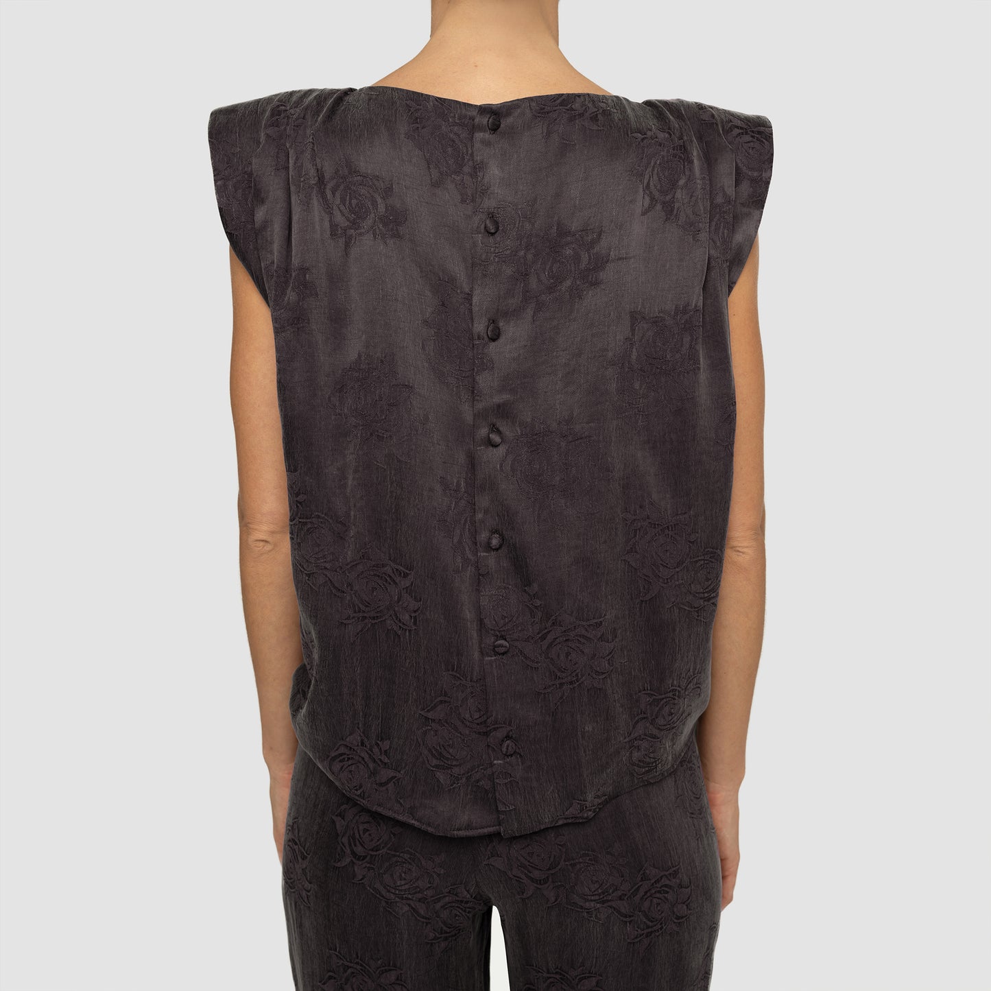 Top Jacquard - Dark Grey