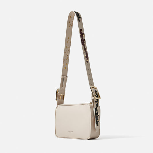 Crossbody White + Cowboy