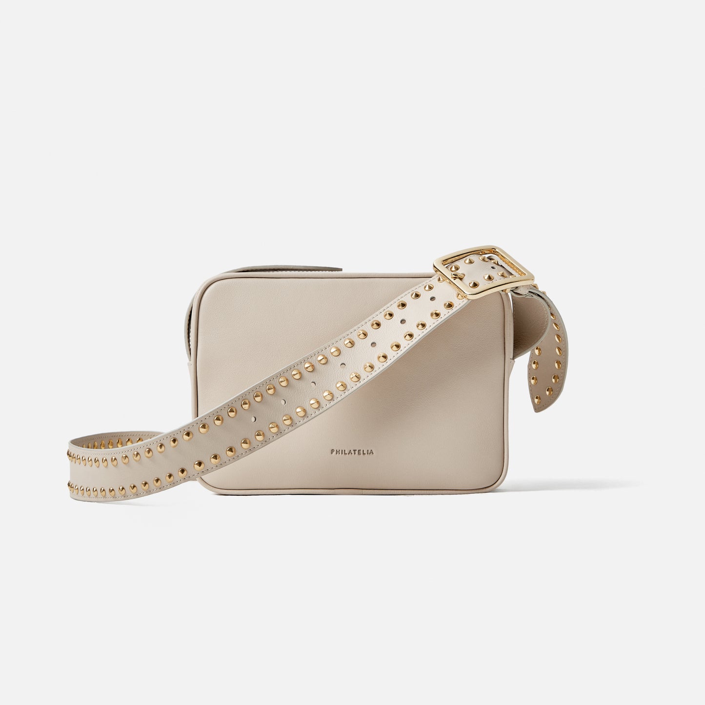 Crossbody White + Lined Belt