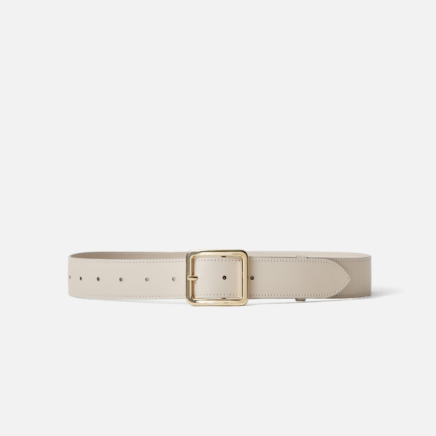 White Basic Belt