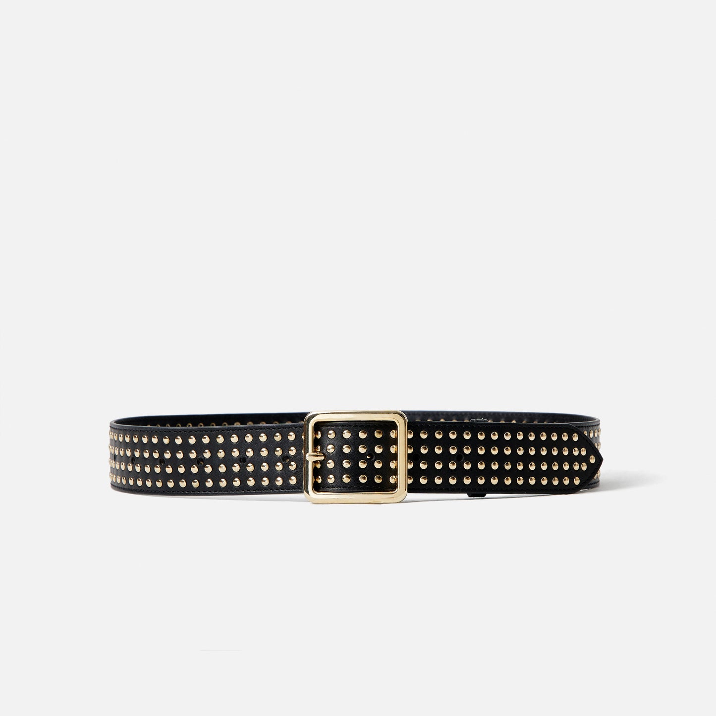 Black Studded Belt