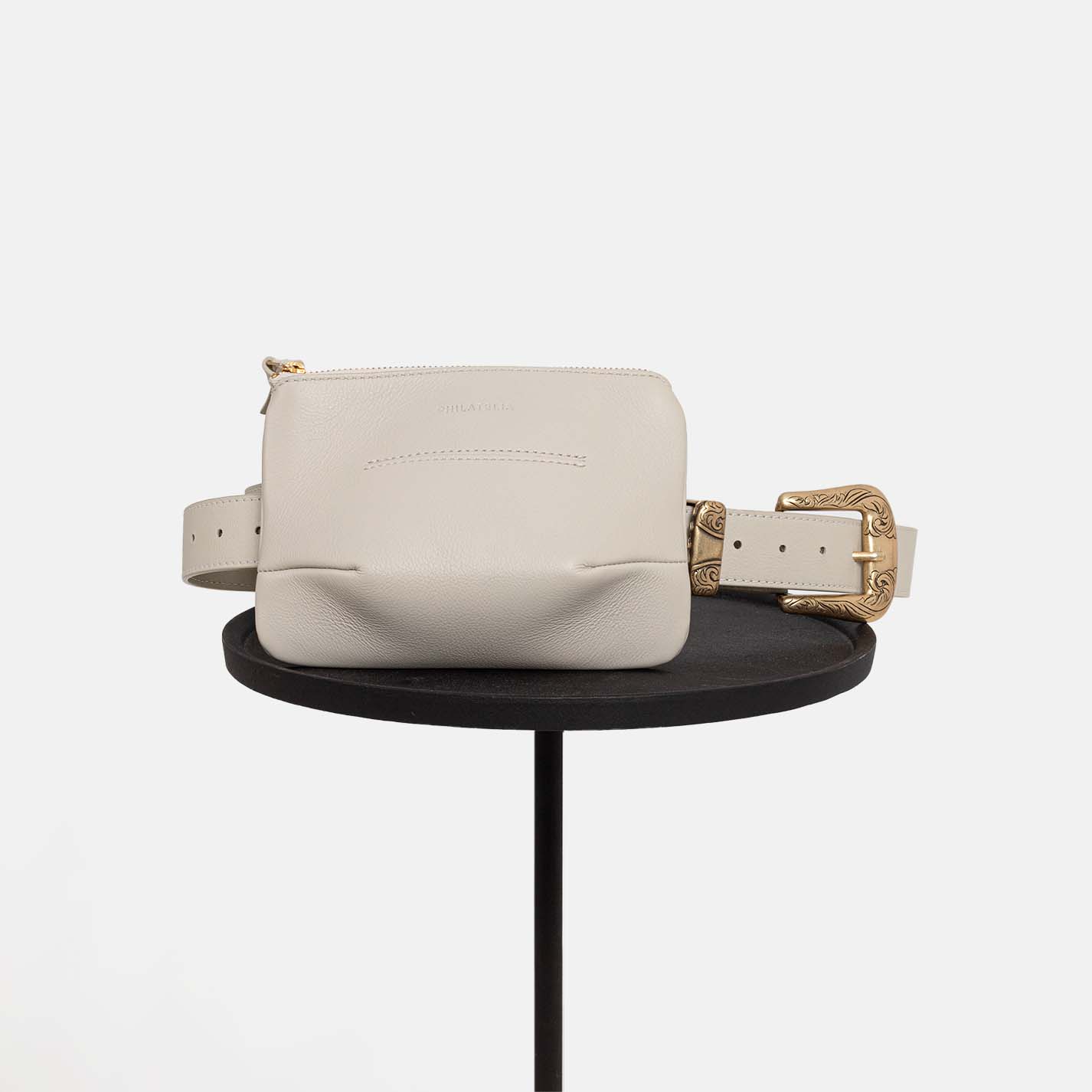 The Belt Bag White
