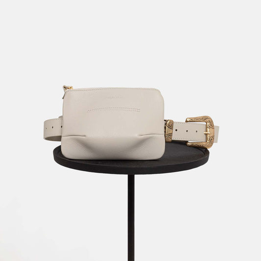 The Belt Bag White