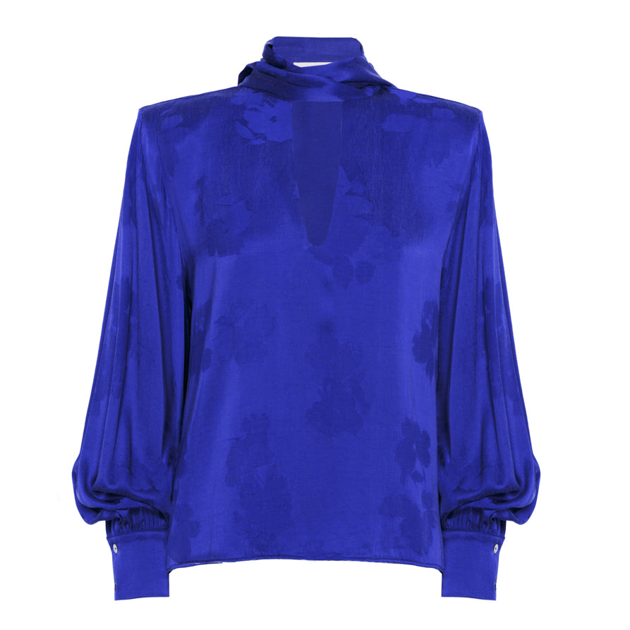 Camisa Lazada Jacquard - Blue