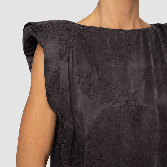 Top Jacquard - Dark Grey