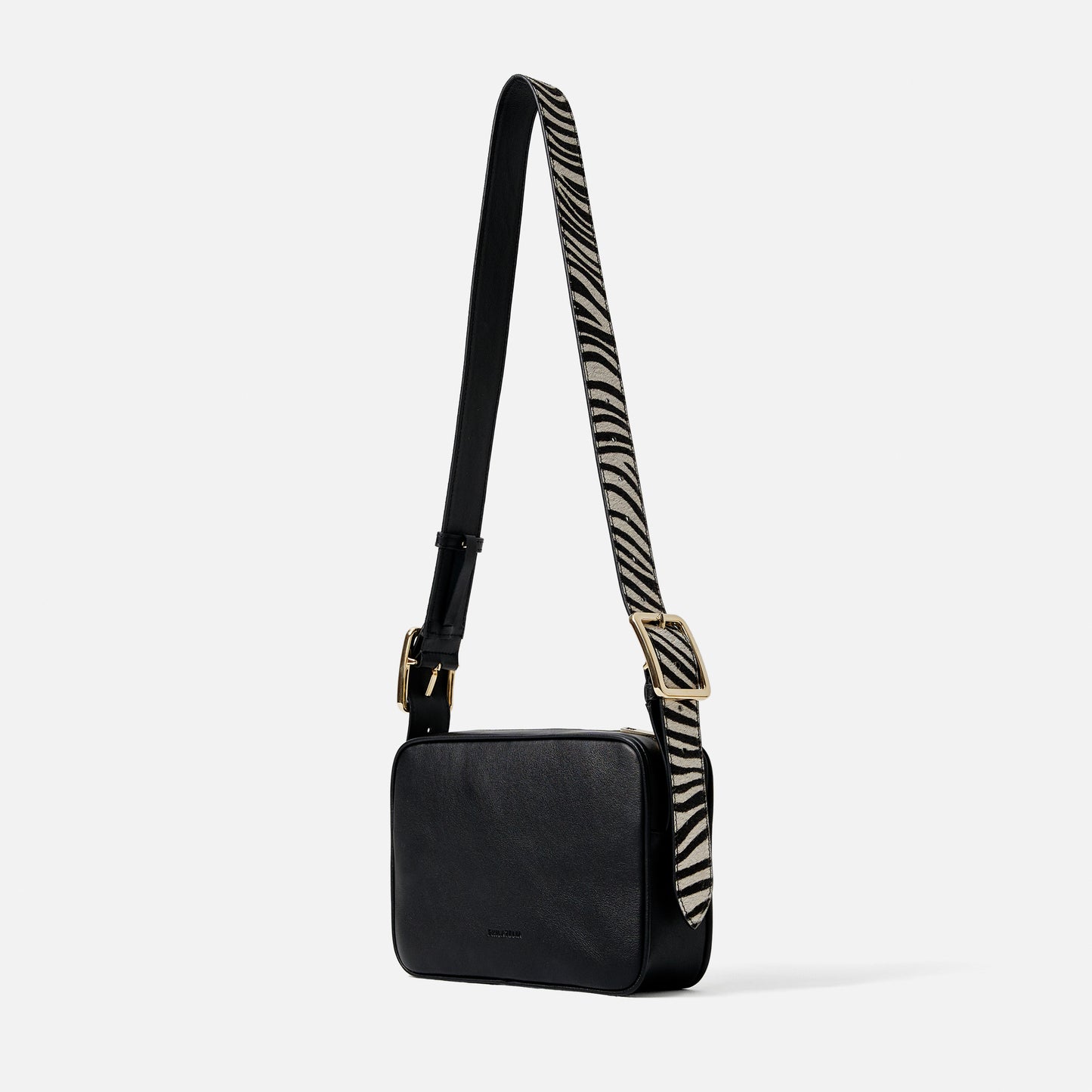 Crossbody Black + Zebra