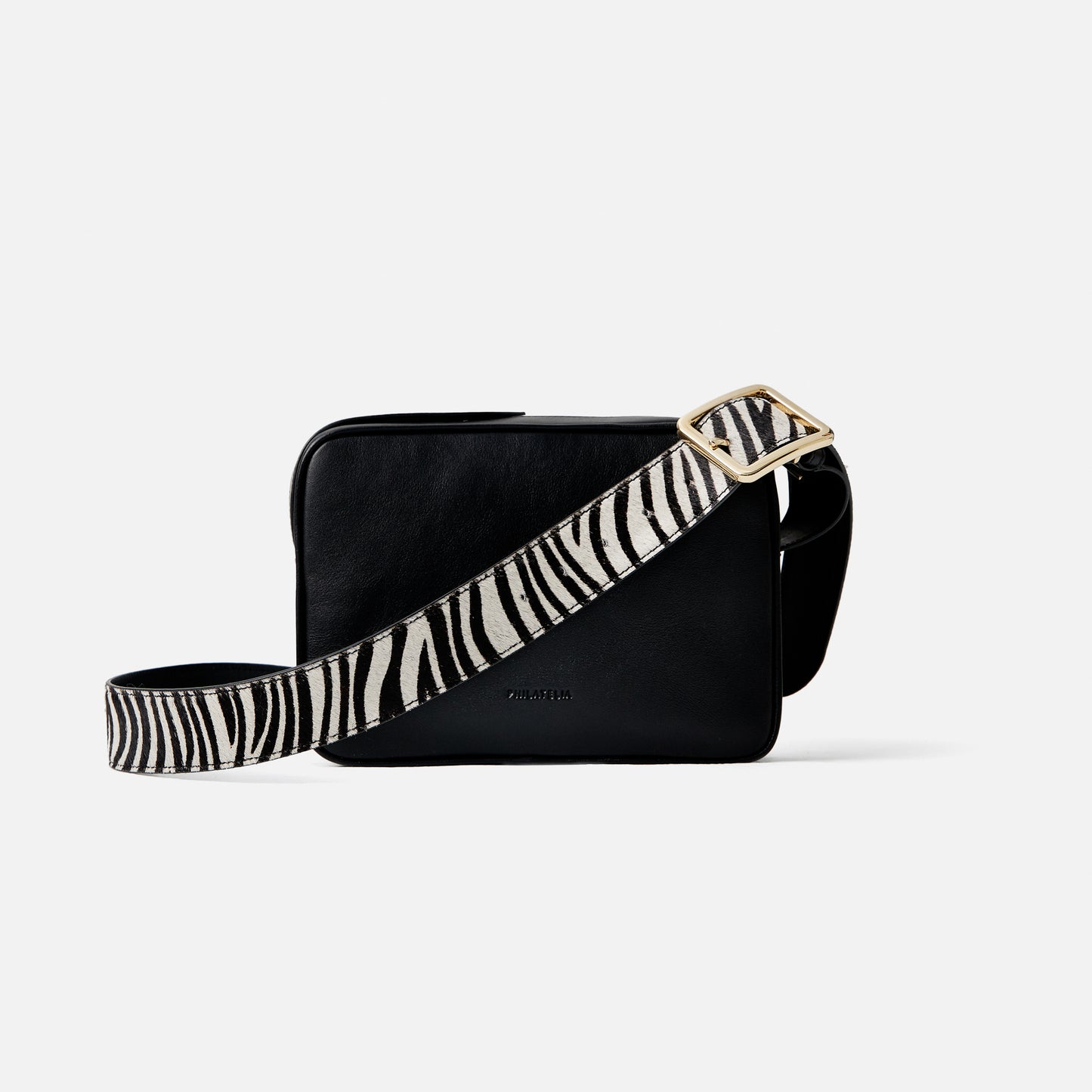 Crossbody Black + Zebra