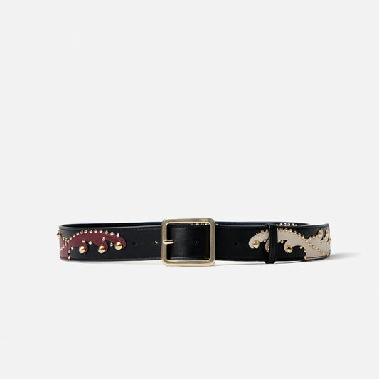 Black Cowboy Belt